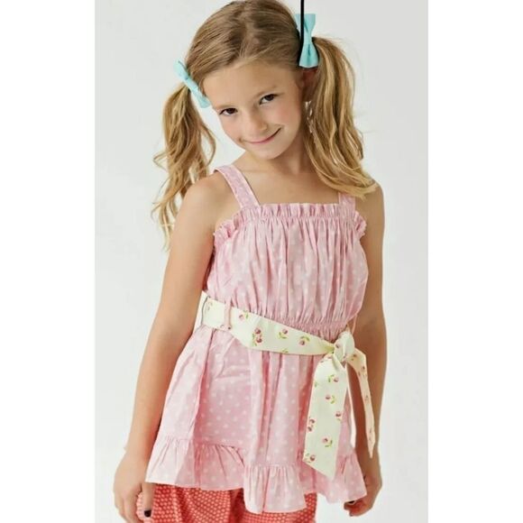 Matilda Jane Good Hart Anna Pink Pony Polka Dot Ru - Picture 1 of 9